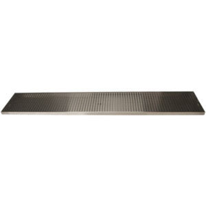 Surface Mount Drip Tray, 45" x 8", Stainless Steel