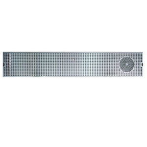 45" Stainless Steel Glass Rinser Drain Tray, 8-12 Faucets