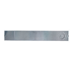 51" Stainless Steel Glass Rinser Drain Tray, 8-12 Faucets
