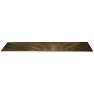 Surface Mount Drip Tray, 45" x 8", Stainless Steel Tray with PVD Grid