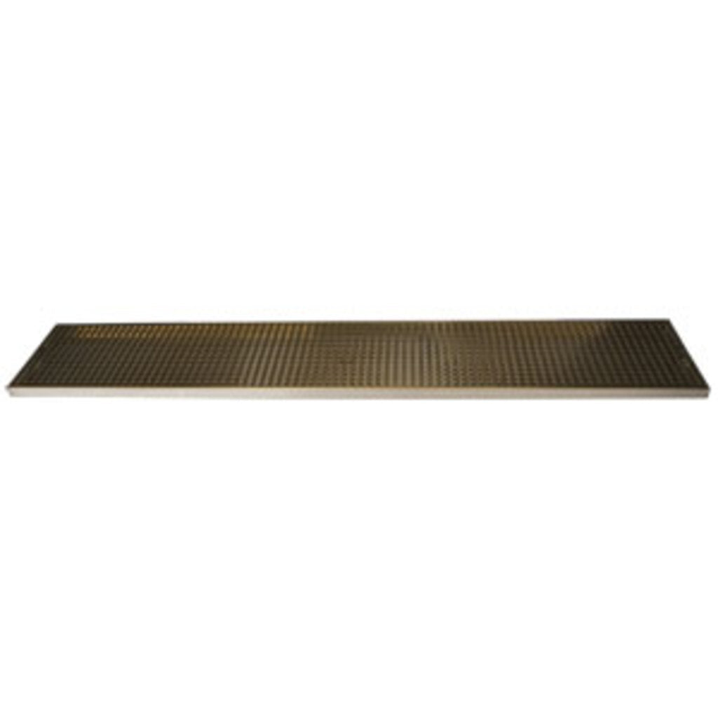 Surface Mount Drip Tray, 51" x 8", Stainless Steel Tray with PVD Grid