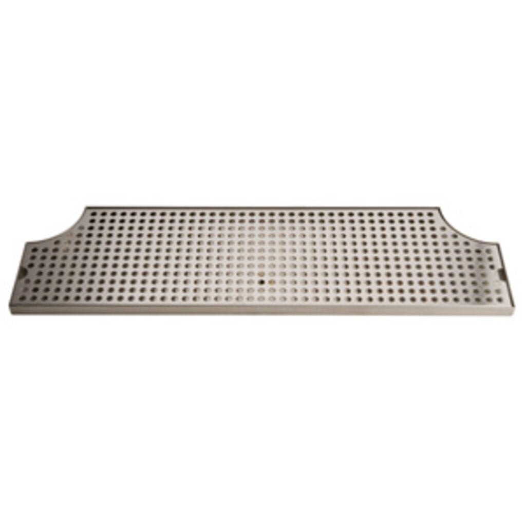 52" Stainless Steel Surface Mount Drain Tray w/ Drain