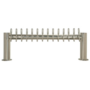 Metropolis "H" - 14 304 Faucets - Polished Stainless Steel - Glycol Cooled