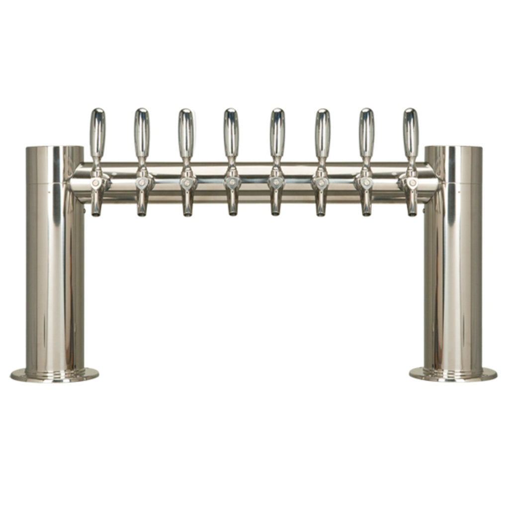 Metropolis "H" - 8 304 Faucets - Polished Stainless Steel - Glycol Cooled