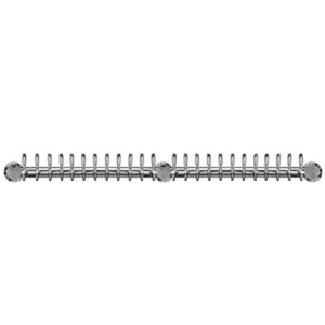 Metropolis "Wall Mount" - 24 Faucets - Polished Stainless Steel - Glycol Cooled