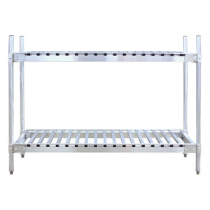 Aluminum Keg Shelving