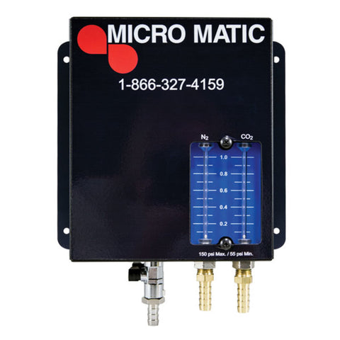 Micro Matic N2/CO2 Gas Blender - 2 Blend