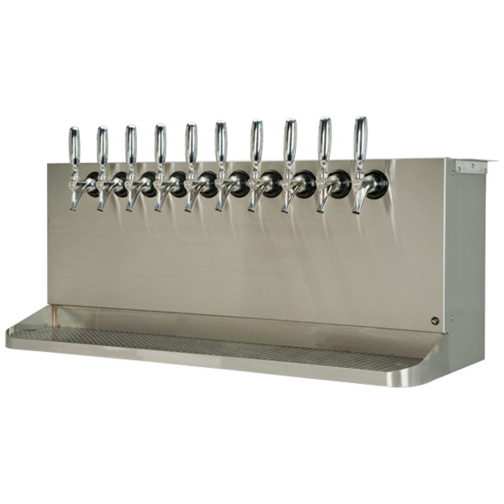 Under Bar Dispensing Cabinet - Glycol Cooled - 10 304 Faucets