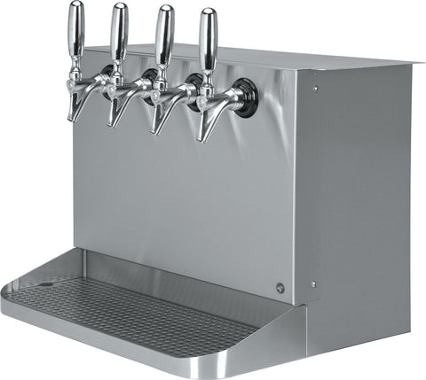 Image of Under Bar Dispensing Cabinet - Glycol Cooled - 4  304 Faucets