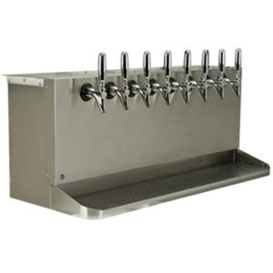 Under Bar Dispensing Cabinet - Glycol Cooled - 8 304 Faucets